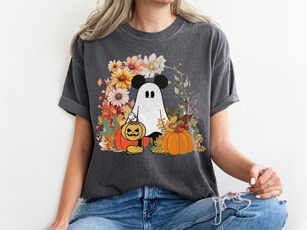 Mouse Halloween Shirt, Halloween Cartoon Mouse Shirt, Character Cartoon Halloween Shirt, Mouse Halloween, Halloween Collection Shirt