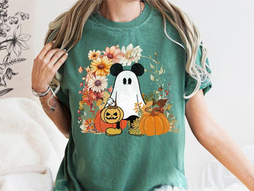 Mouse Halloween Shirt, Halloween Cartoon Mouse Shirt, Character Cartoon Halloween Shirt, Mouse Halloween, Halloween Collection Shirt