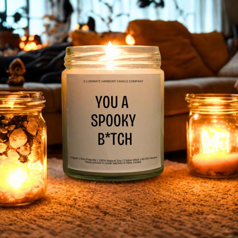 Spooky Halloween Candle Funny Halloween Party Gift Present for Halloween Party | Halloween Birthday Gift | Halloween Birthday Present