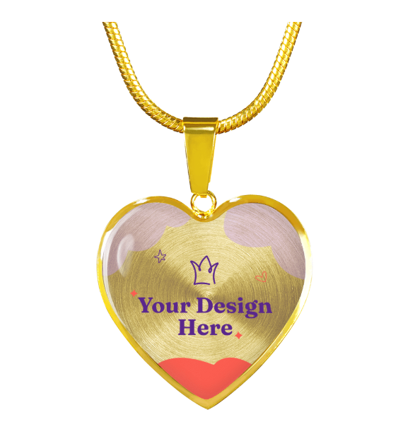 Personalized Photo Heart Necklace – Custom Picture Pendant Gift for Loved Ones