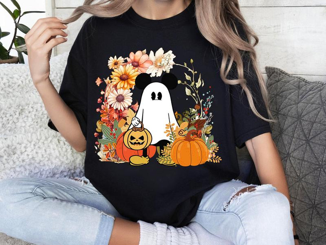 Mouse Halloween Shirt, Halloween Cartoon Mouse Shirt, Character Cartoon Halloween Shirt, Mouse Halloween, Halloween Collection Shirt