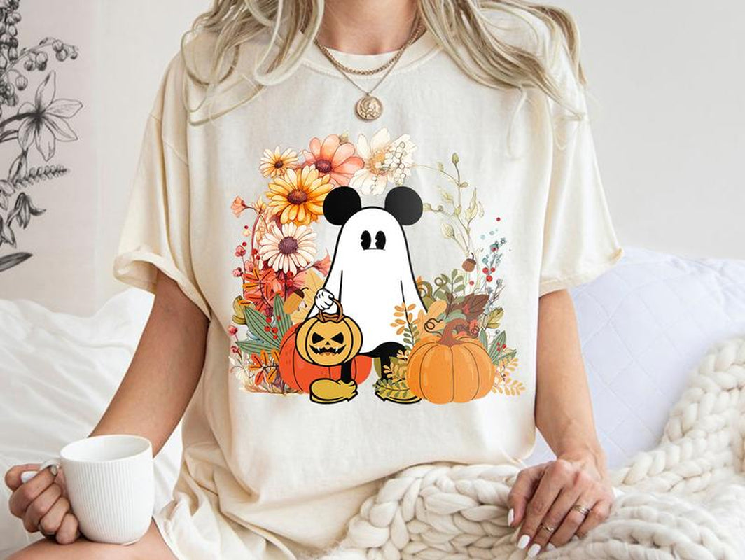 Mouse Halloween Shirt, Halloween Cartoon Mouse Shirt, Character Cartoon Halloween Shirt, Mouse Halloween, Halloween Collection Shirt